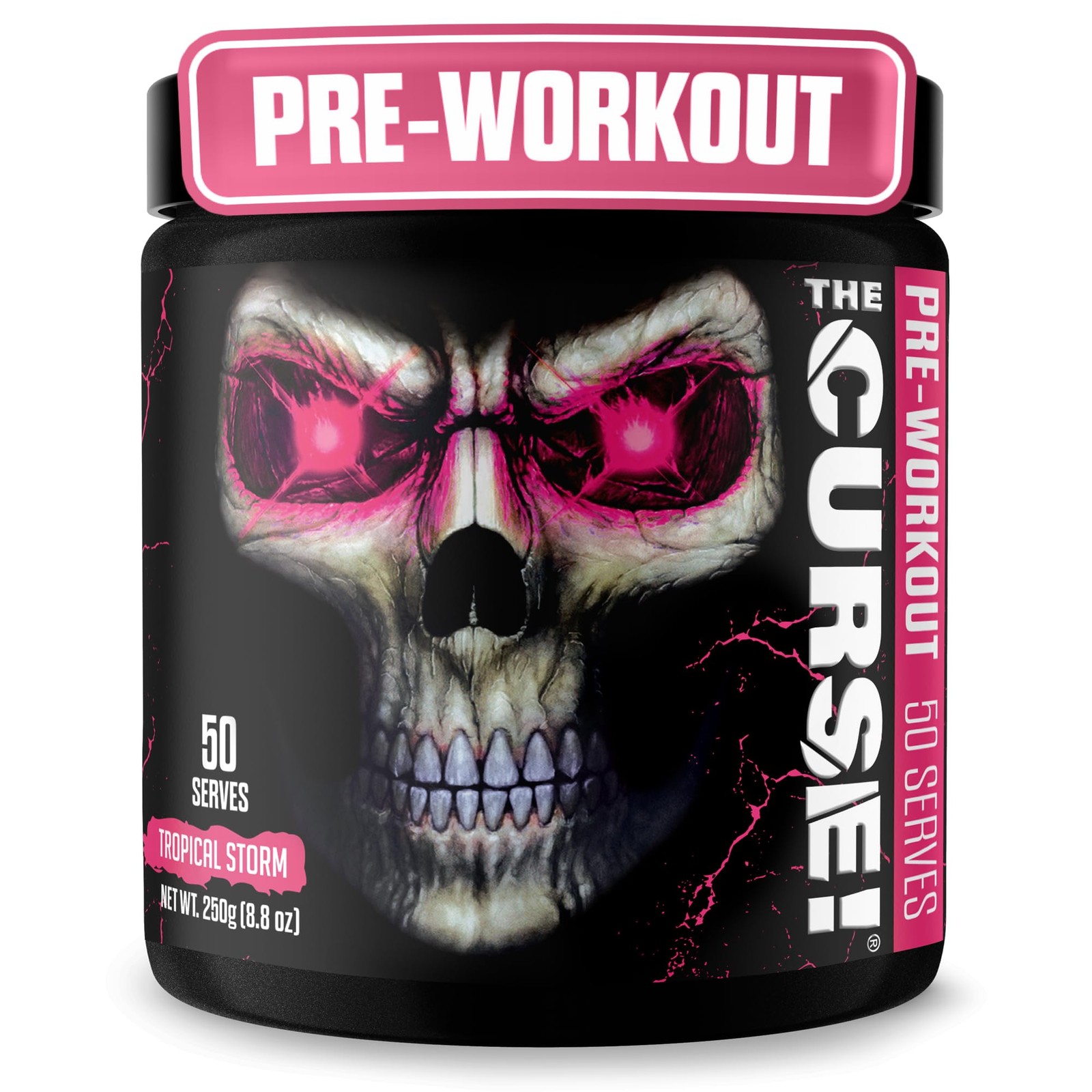 JNX SPORTS The Curse! Tropical Storm Pre Workout Powder with Creatine – Extre…