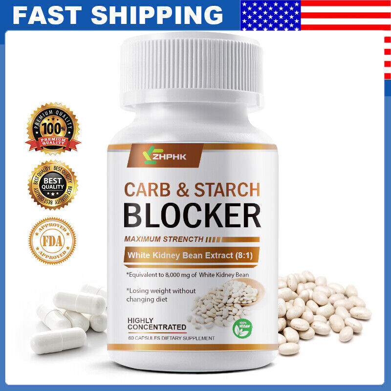 Fat and Carb Blocker Weight Loss Complex xp Appetite Suppressant Burn Low Keto