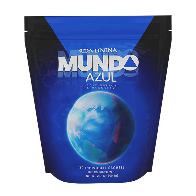 Creatine Pre-workout Drink Mundo Azul Vida Divina Una mezcla premium de aminoác
