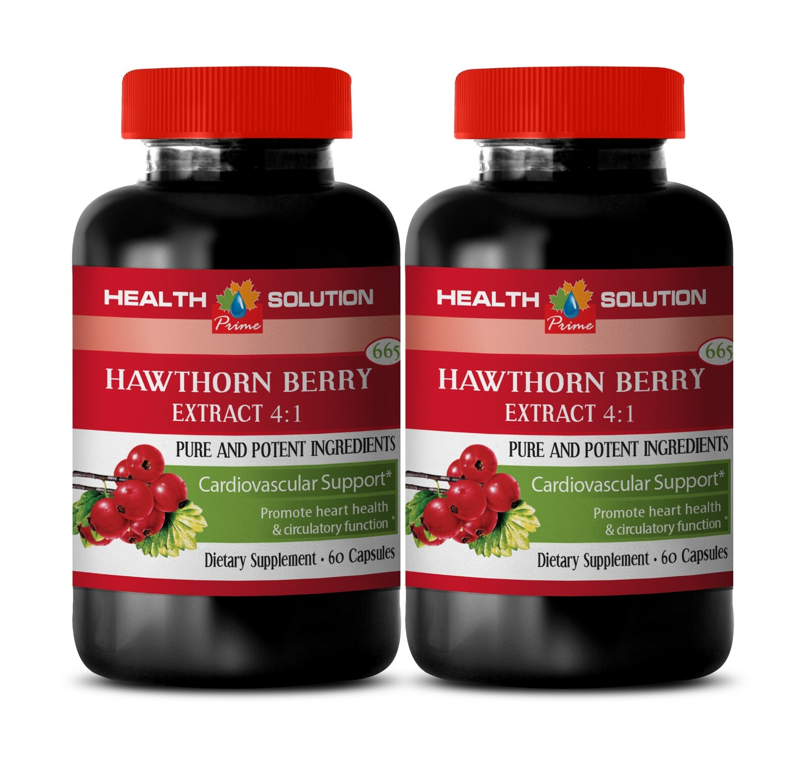 lower blood pressure naturally – Hawthorn Extract 665mg – improve digestion 2B