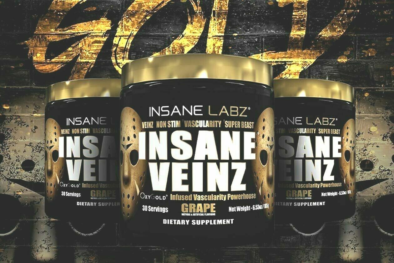 Insane Labz GOLD INSANE VEINZ Vascularity 30 Servings PICK FLAVOR