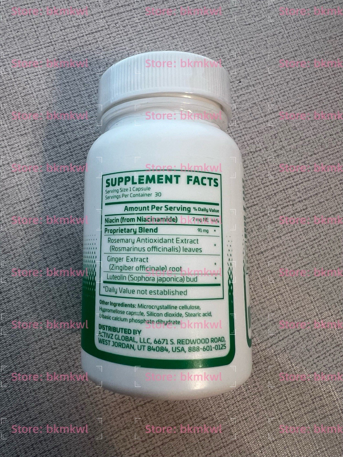 Authentic Activz GNM-X 30 capsules Brand New (Exp. 2026)