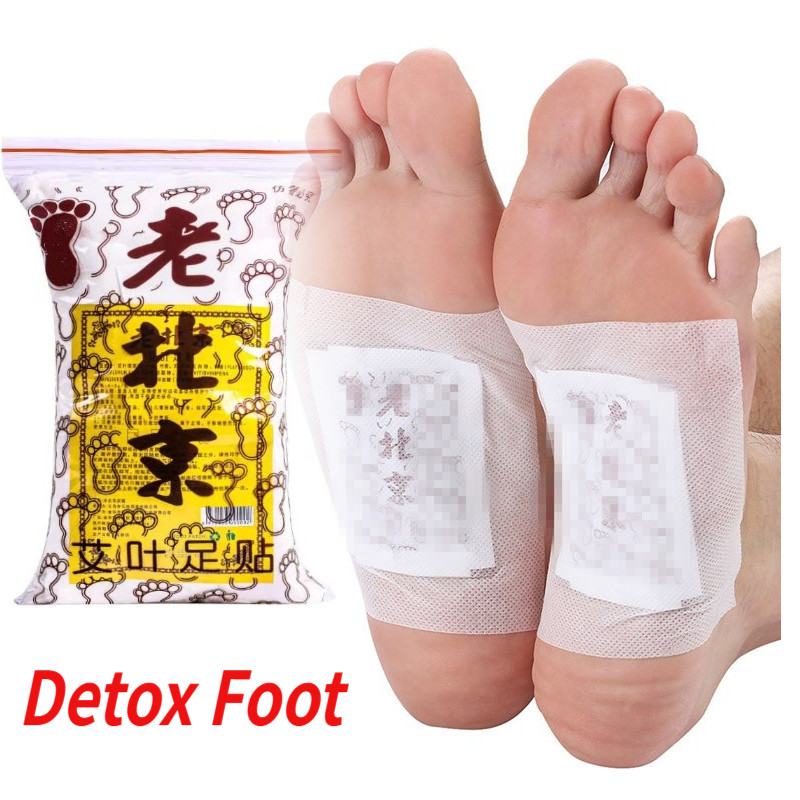 Feet Slimming Deep Cleansing Patches PADS BODY Toxins Herbal Detox Foot 50Pcs