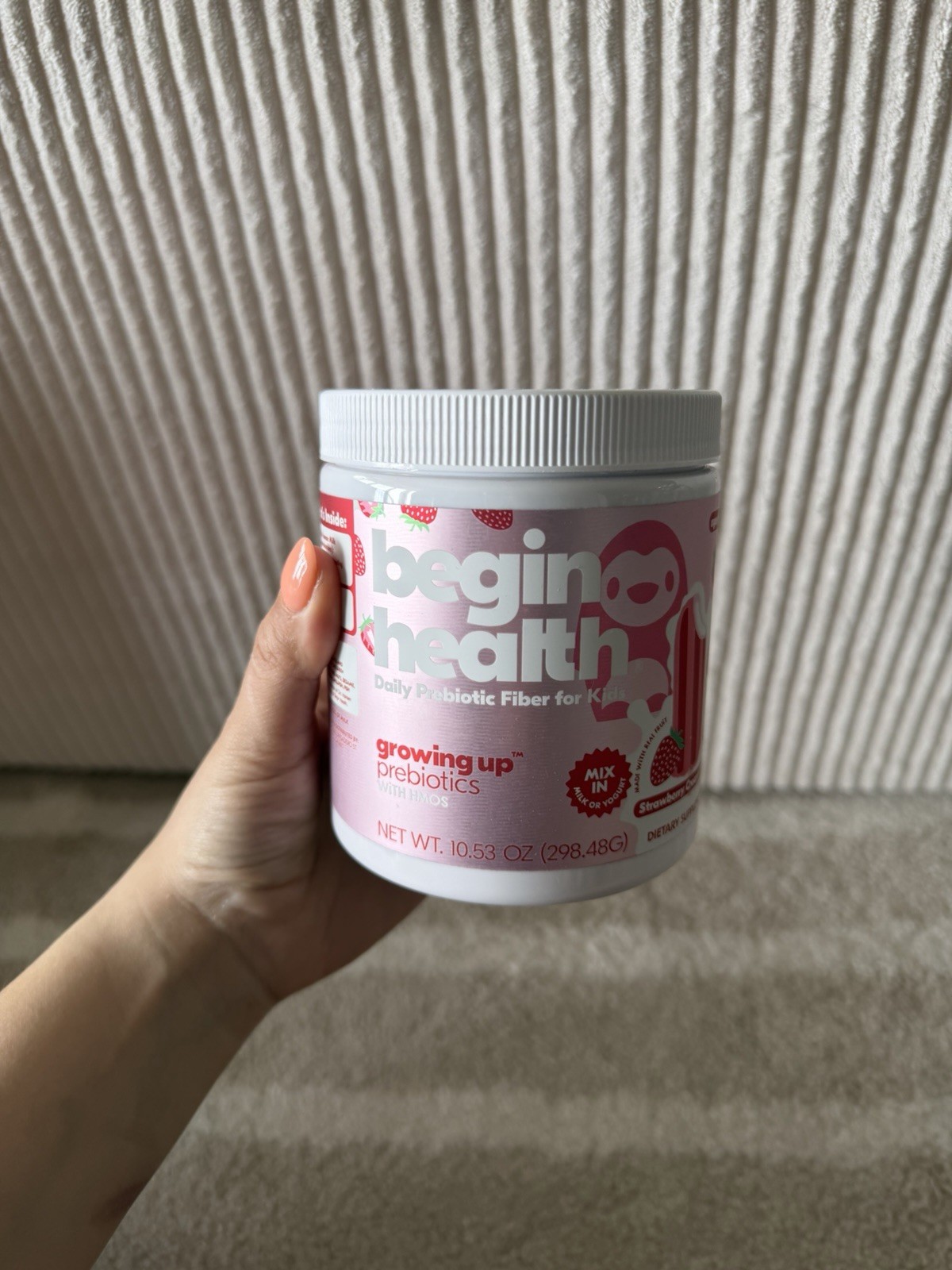 Begin Health Daily Growing Up Prebiotics for Kids