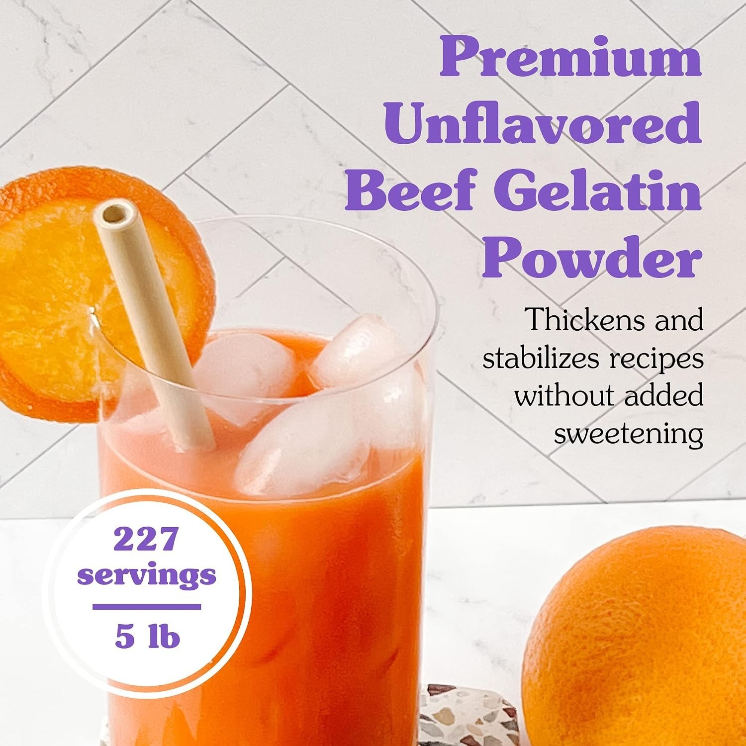 Instant Thickener for Food & Beverages