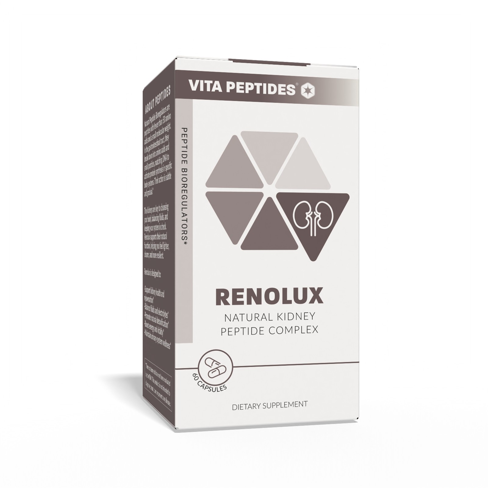 Renolux – Kidney Peptide Bioregulator 30 & 60 Capsules – Free Shipping