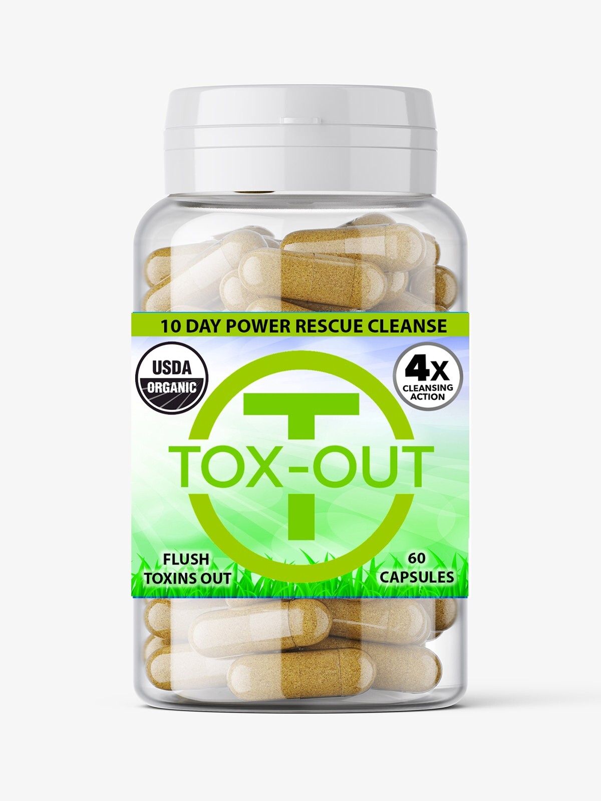 10 Day Body Detox Flush – Removes Toxins From The Body – THC Detox Kit