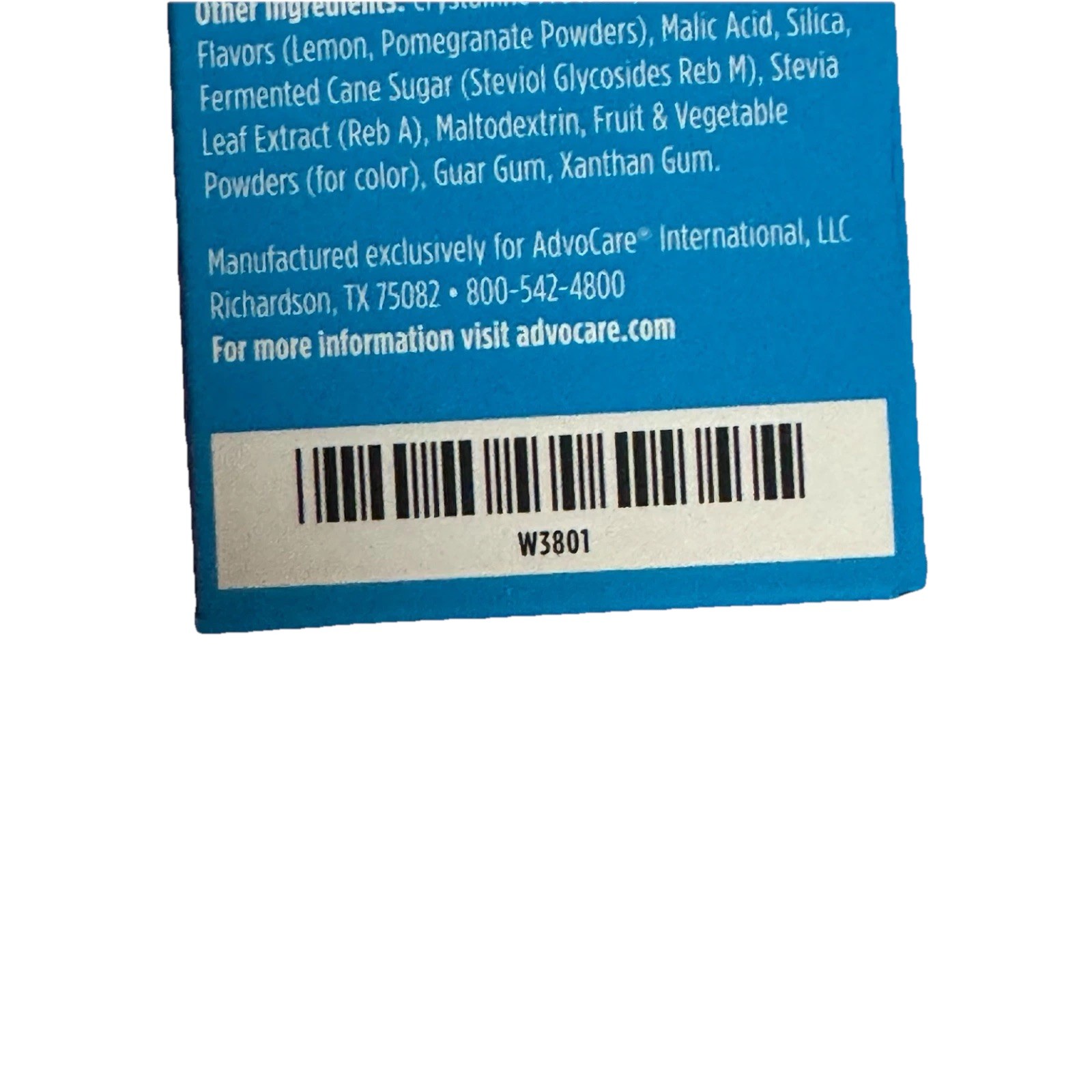 AdvoCare Harmony Kombucha Probiotic Prebiotic 15 Stick Packs Exp 12 2026