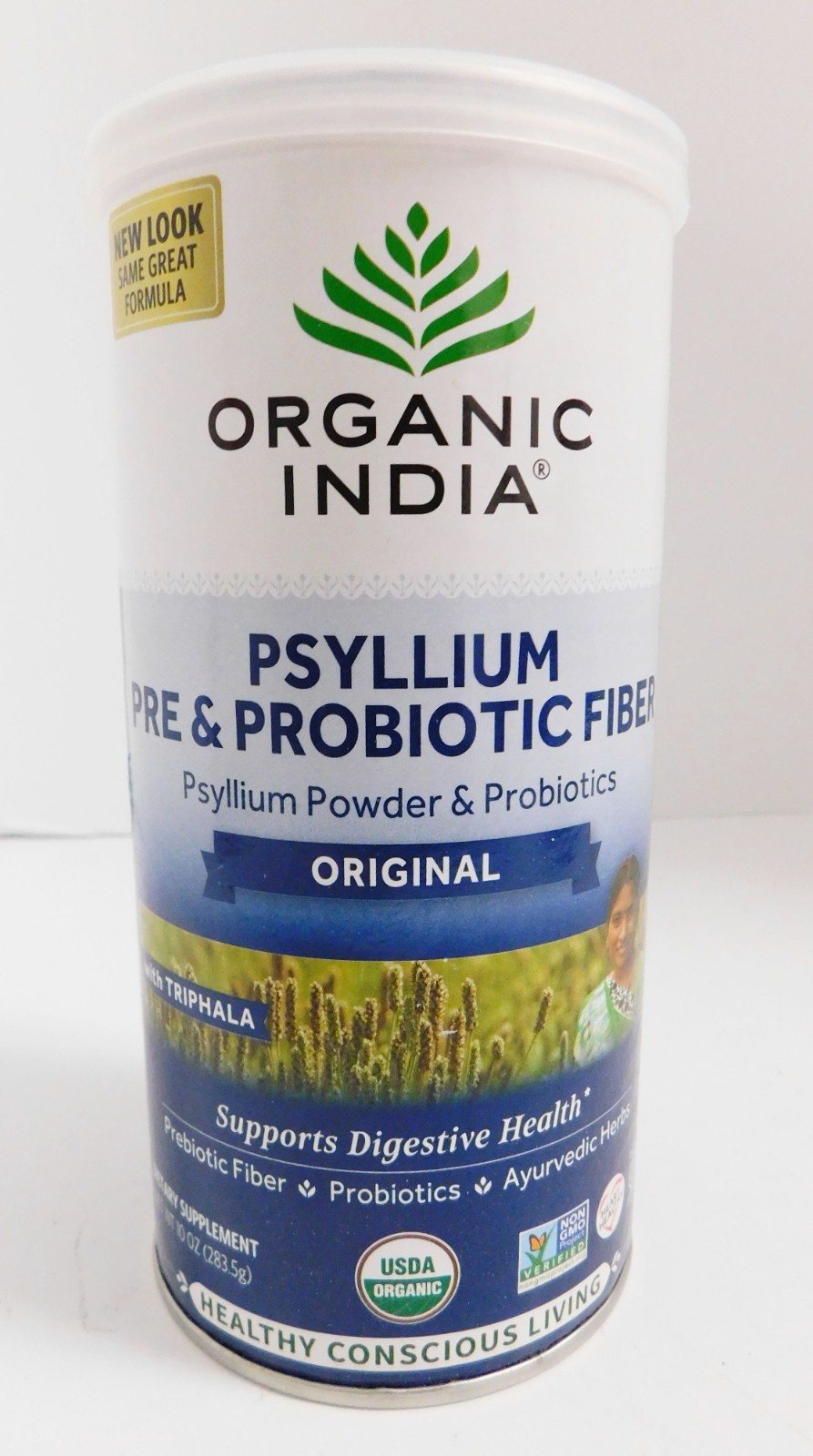 Psyllium Pre & Probiotic Fiber, Original, 10 oz (283.5 g) SEALED