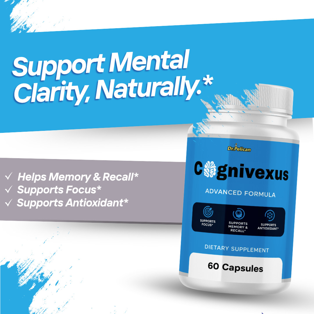 Cognivexus- Brain Support- 12 Bottles- 720 Capsules
