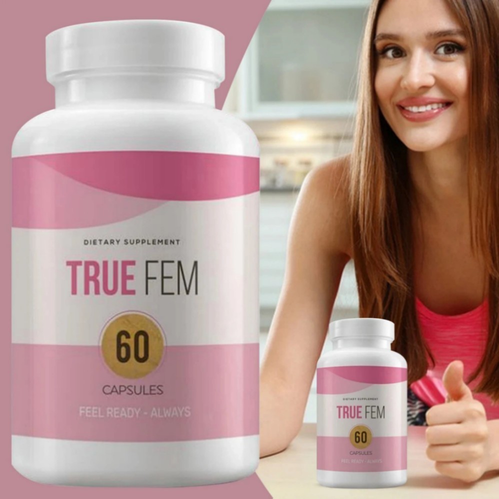 True Women’s Vitamin ，Truefem 13-in-1 Capsules Vegan, Fem Daily Balance (1Pcs)