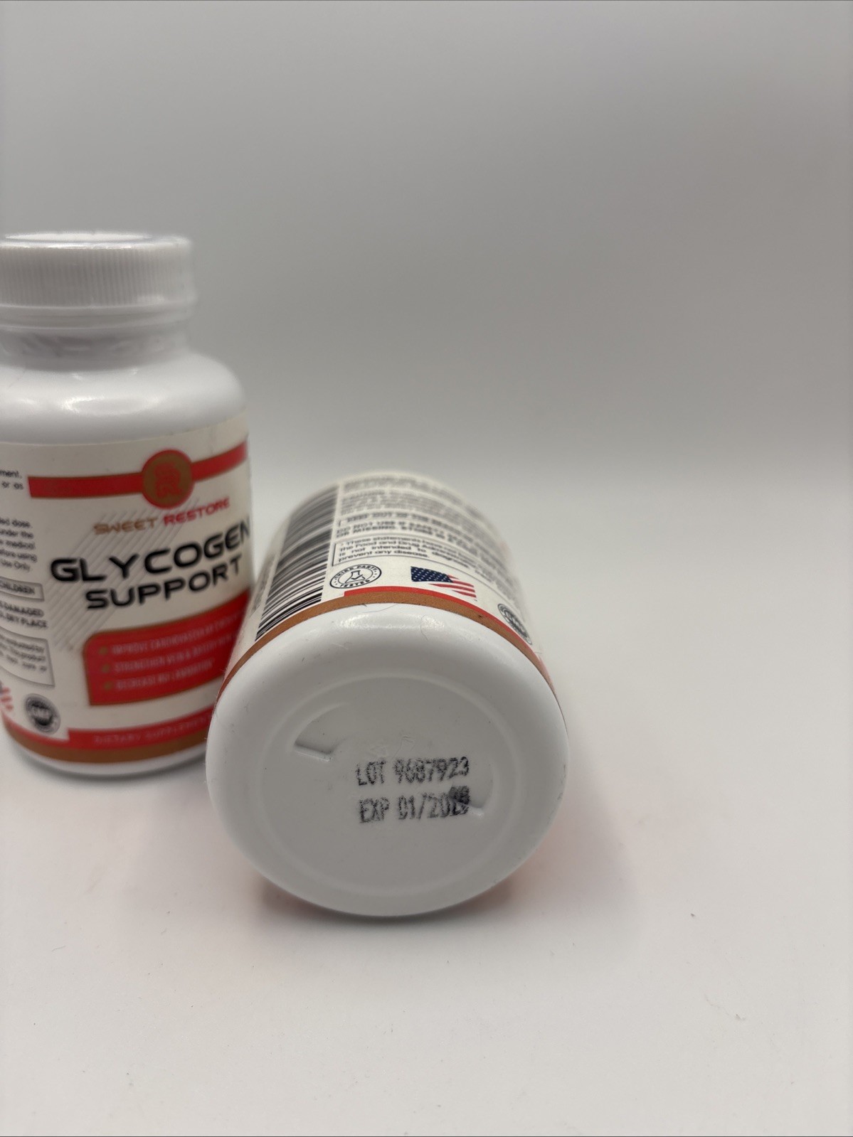 Sweet Restore Glycogen Support Capsules, Max Strength Glyco Pills 2 Pack New
