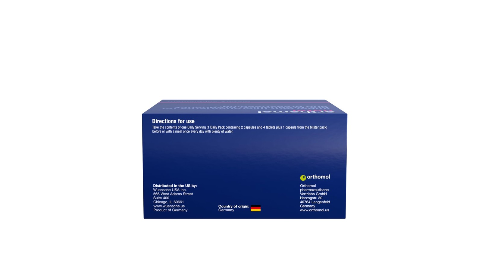 Orthomol Natal, Natal Supplement, Supports Health for 30 Count (Pack of 1)