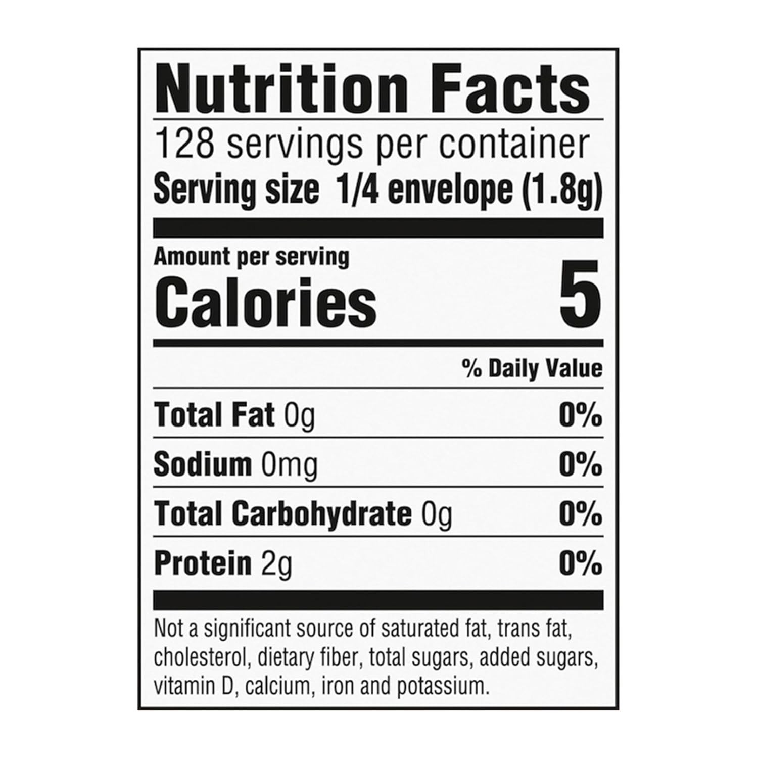 Unflavored Gelatin Powder – 32 Packets, 8 Ounces – Your Dessert Essential