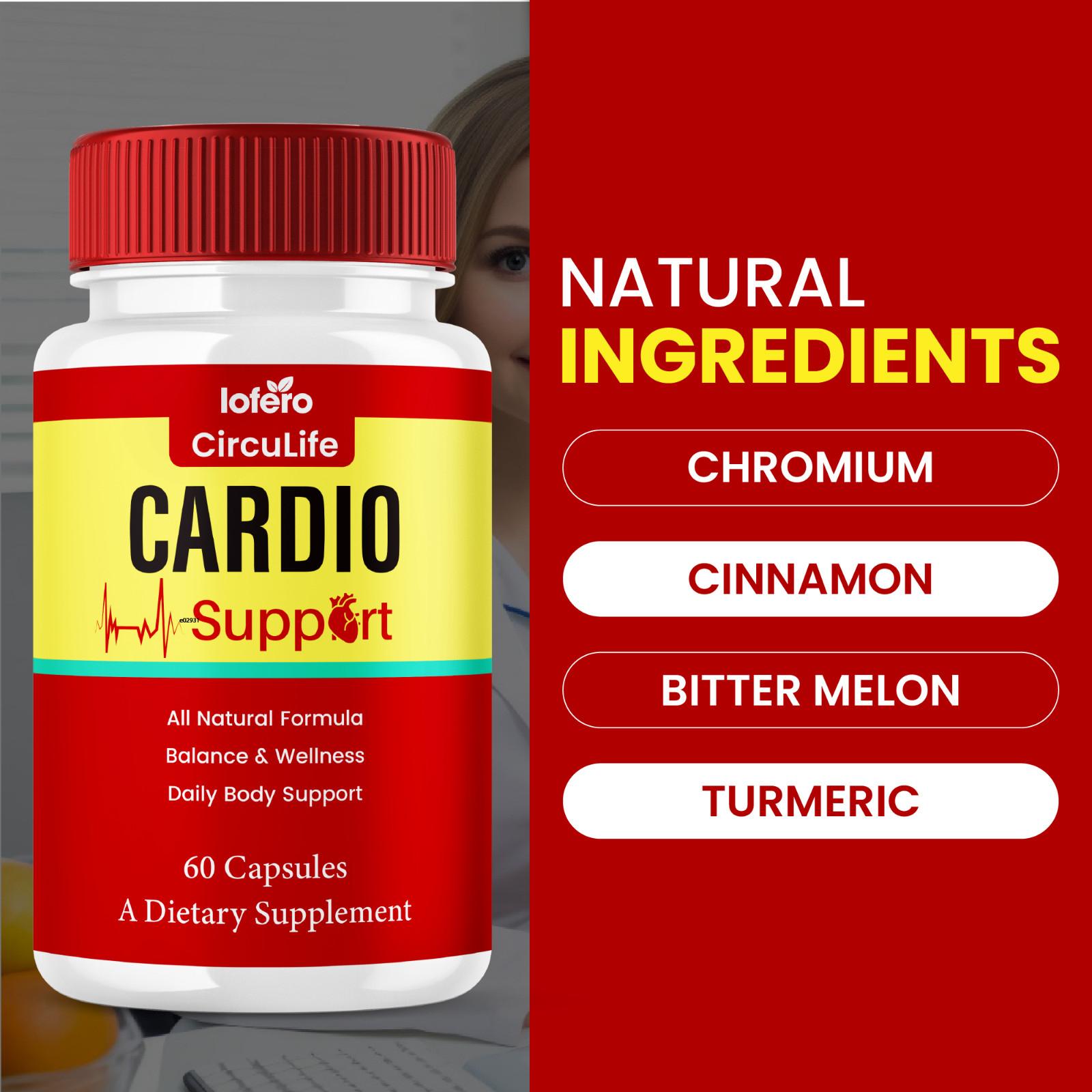 (3 Pack) CircuLife Blood Support, Circu Life for Blood Pressure (180 Capsules)