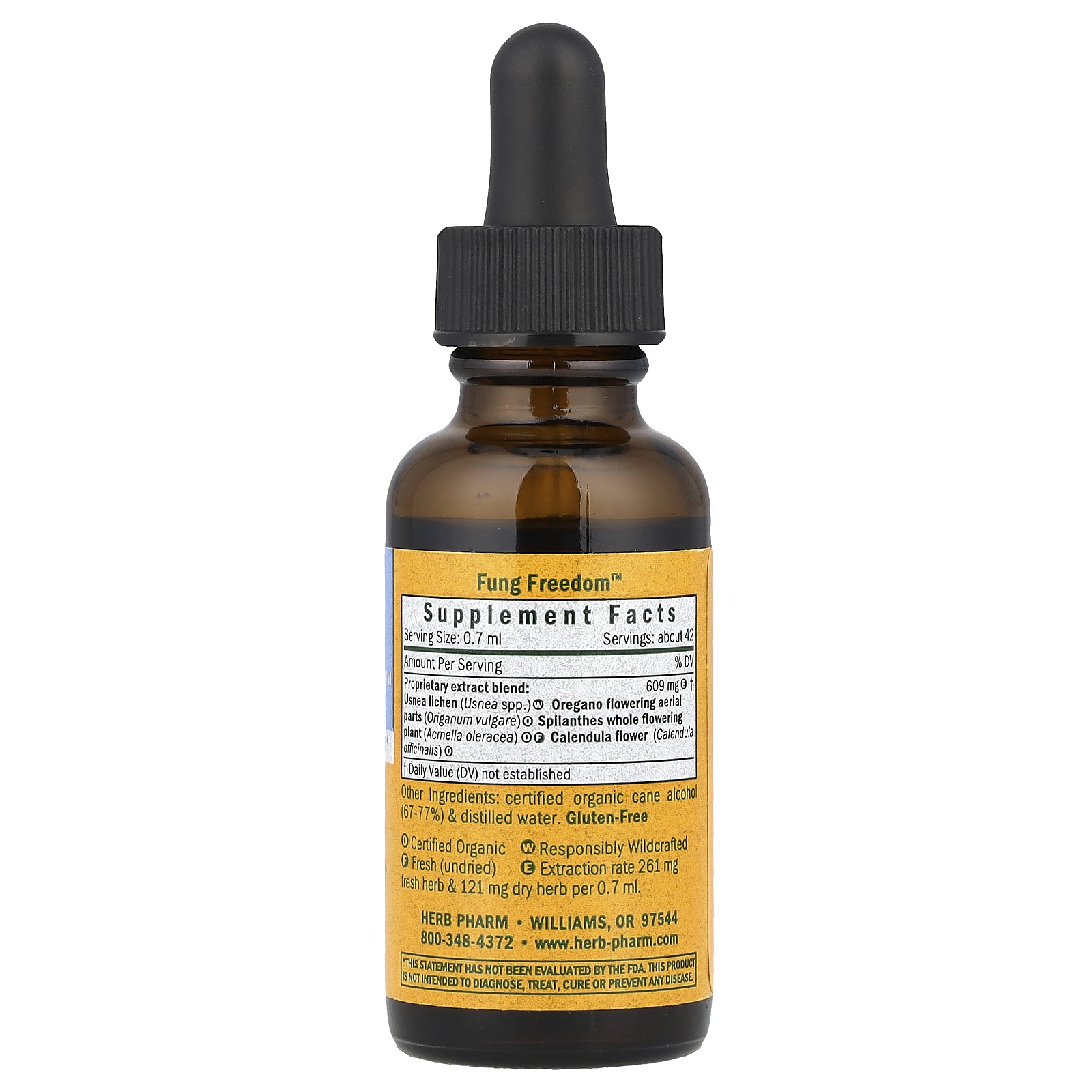 Herb Pharm Fungus Fighter 1 fl oz 30 ml Gluten-Free