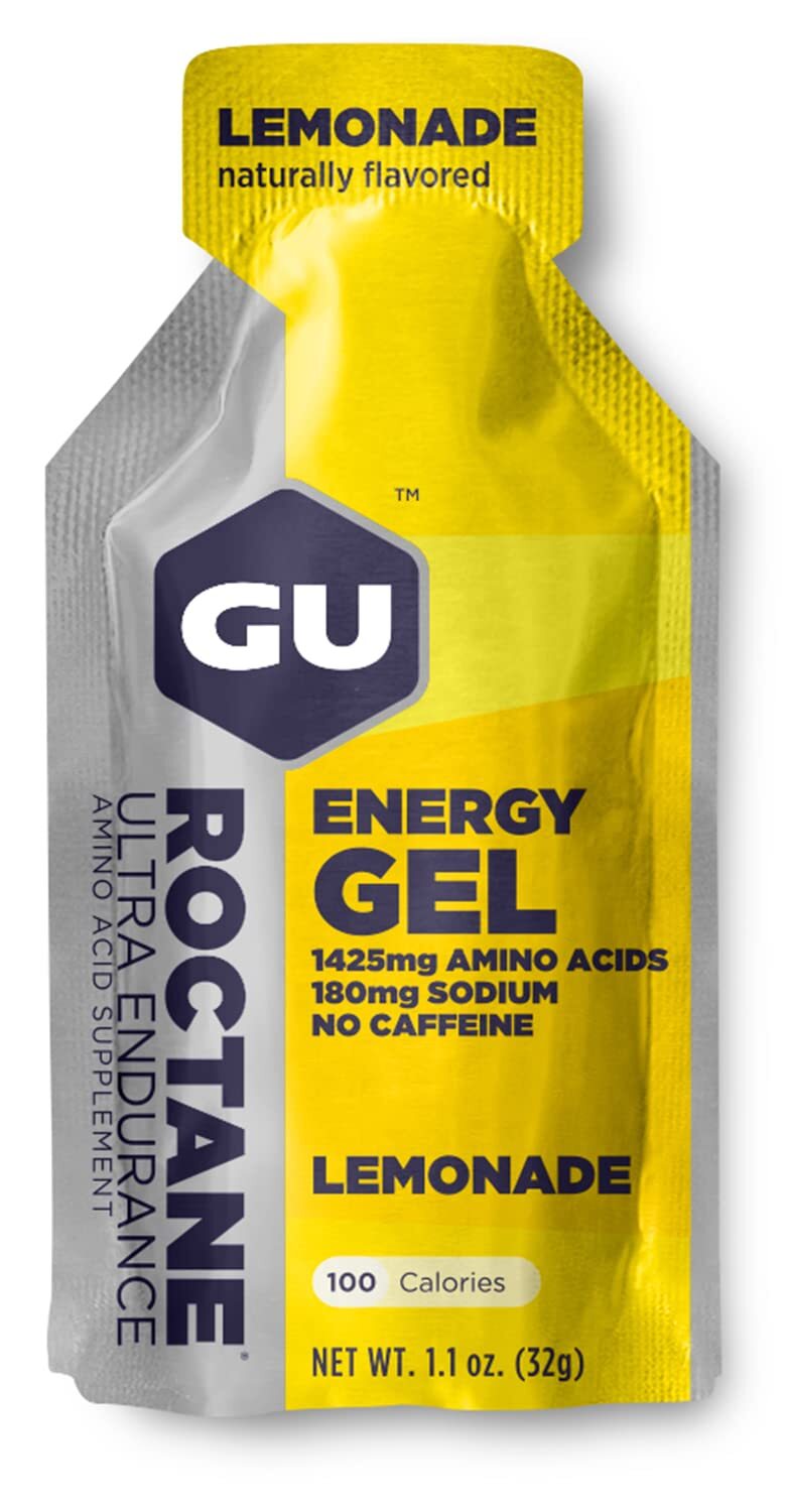 GU Roctane Ultra Endurance Energy Gel Lemonade 26.4 Ounce 100 Calories