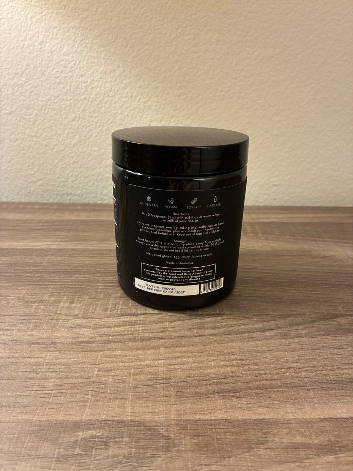 WelleCo Evening Elixir Chocolate 5.3oz 150g Powder Sealed Exp 04/27