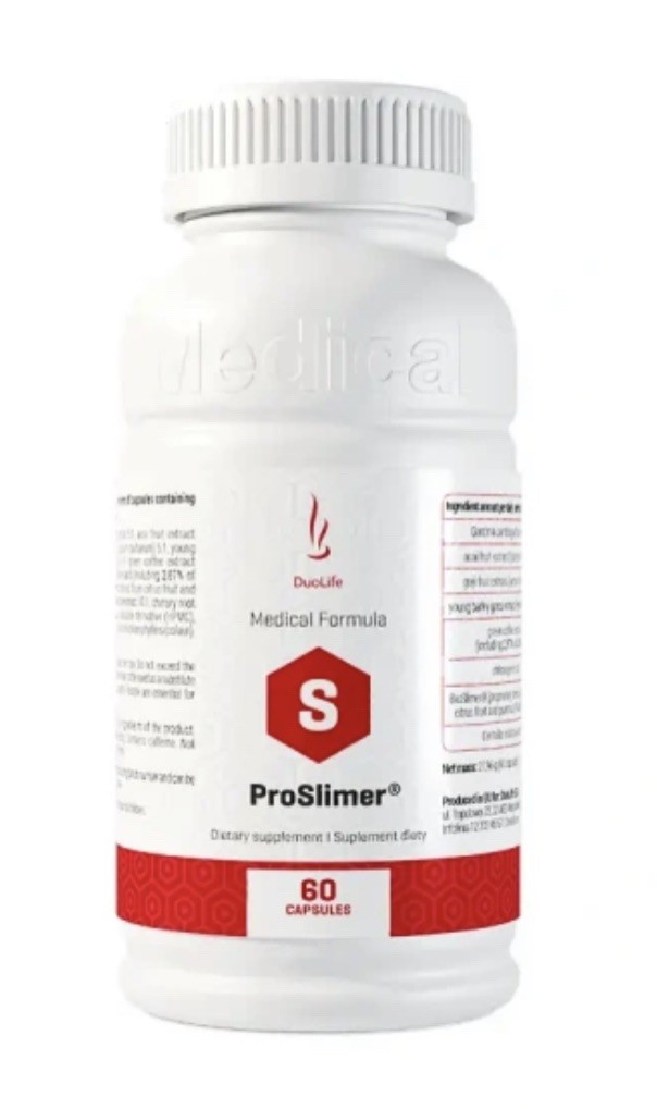 duolife Medical Formula ProSlimer 60 Capsules Exp 08/26-