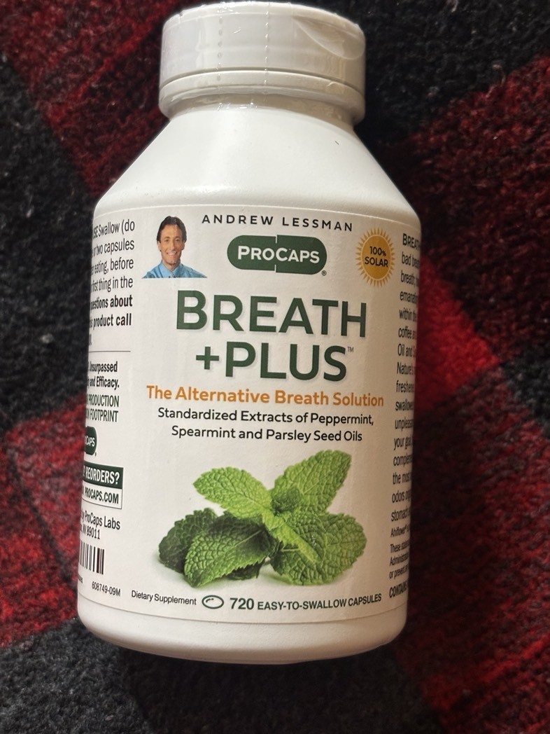 Andrew Lessman Breath + Plus 720 Capsules Exp 09/30/2027