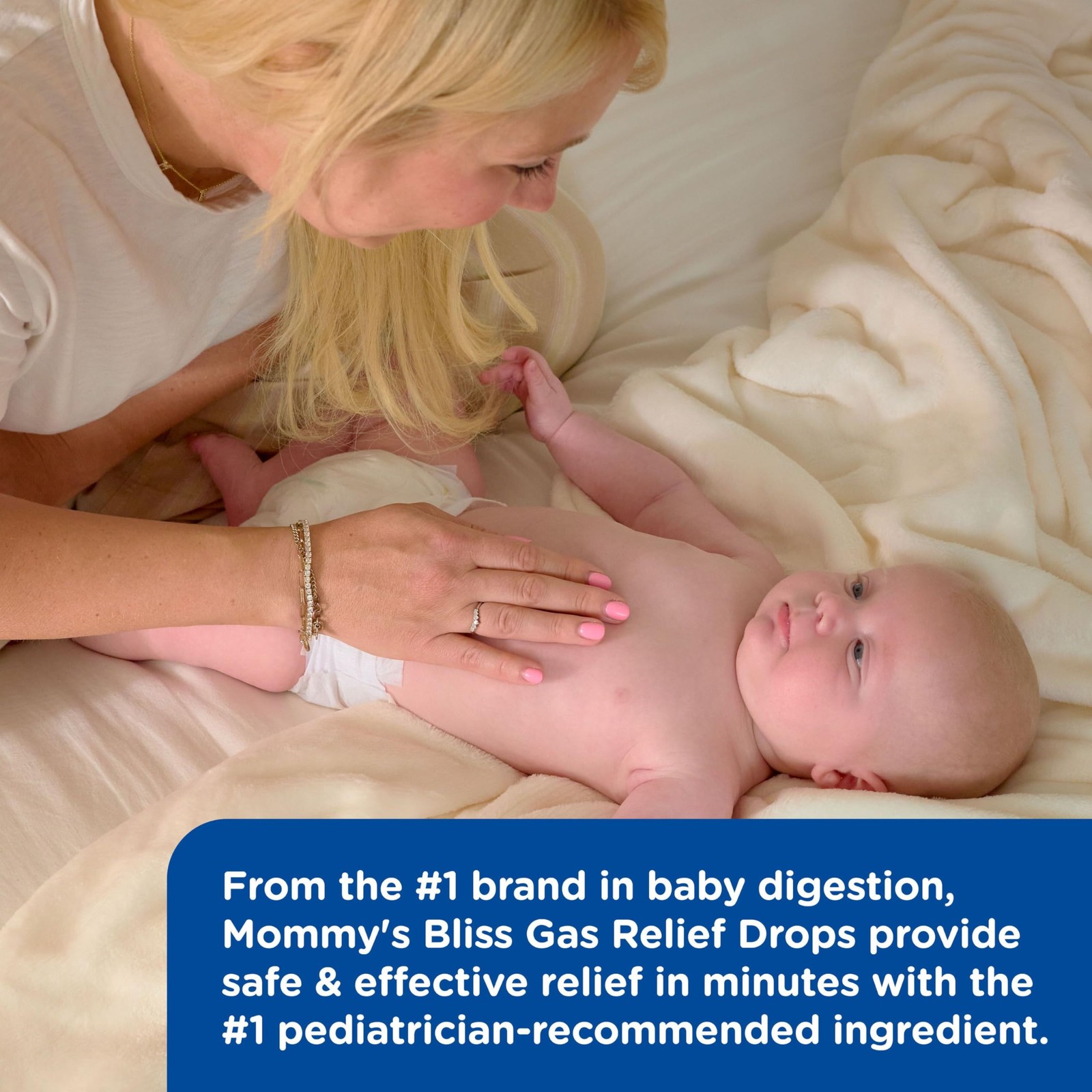 Mommys Bliss Gas Relief Drops Bottle, Simethicone Drops for Infants, Relieves