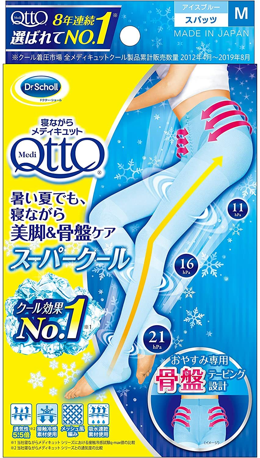 Dr. Scholl Medi QttO Overnight SUPER COOL for Summer Size-M (LEGGINGS)