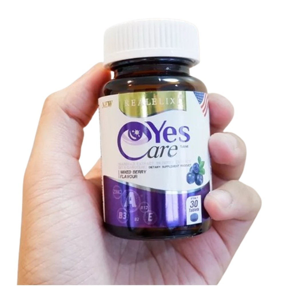 4X Real Elixir Yes Eye Care Health Nourish Dietary Supplement Mariglod Lutein 30