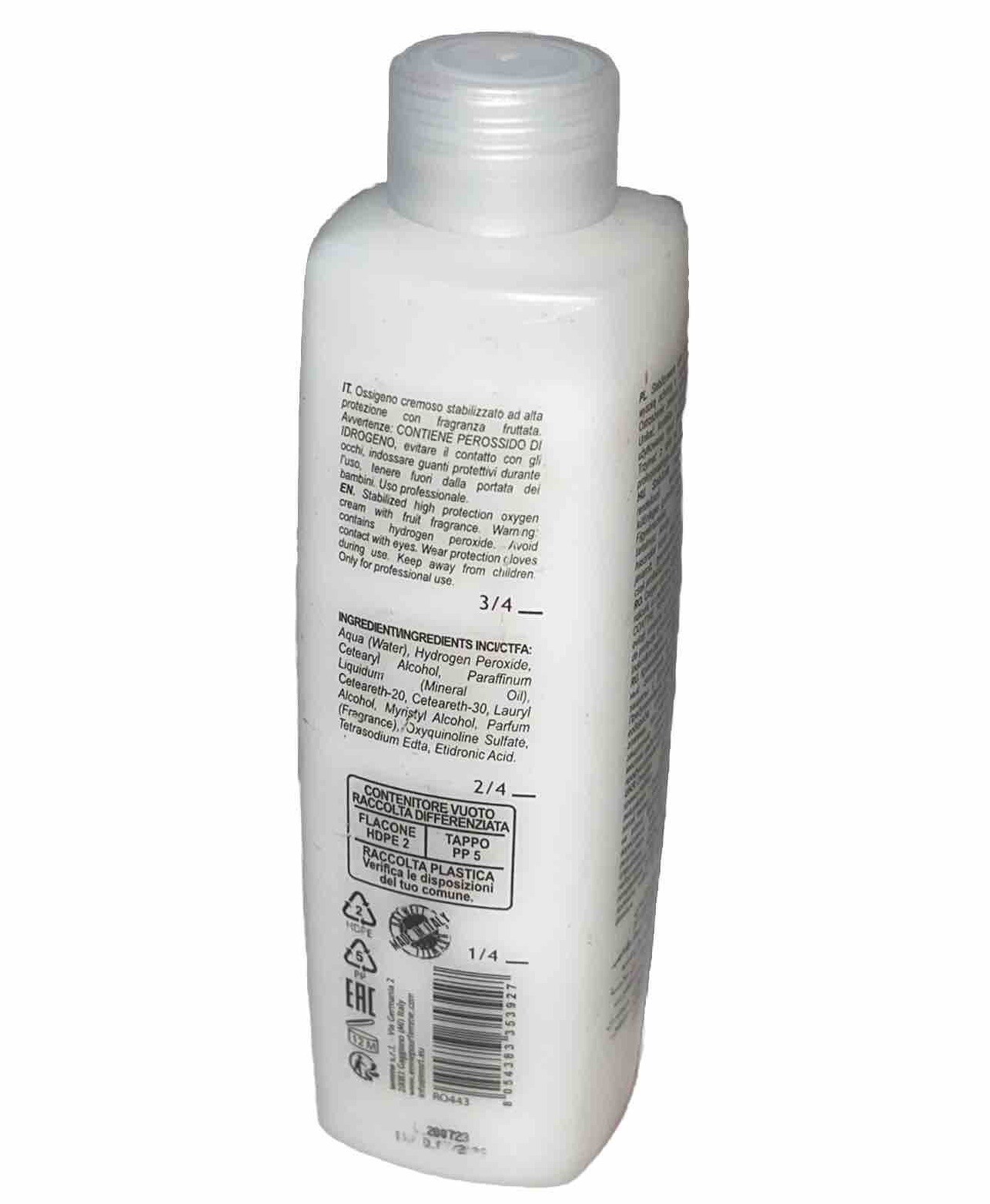 Deve Loper Raywell Oxygen Cream High Protein 30 Vol 9% 6.8 Fl Oz