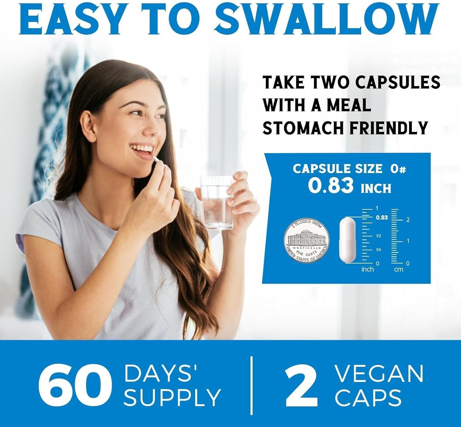 Magnesium Complex Supplement 6 in 1, 1160Mg Chelated Magnesium for Max Absorptio