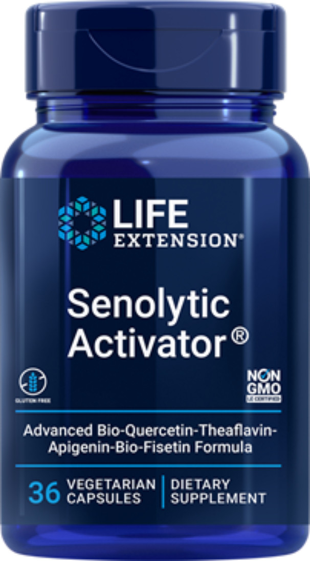MAKE OFFER! 3 Pack Life Extension Senolytic Activator Bio-Quercetin 36 caps