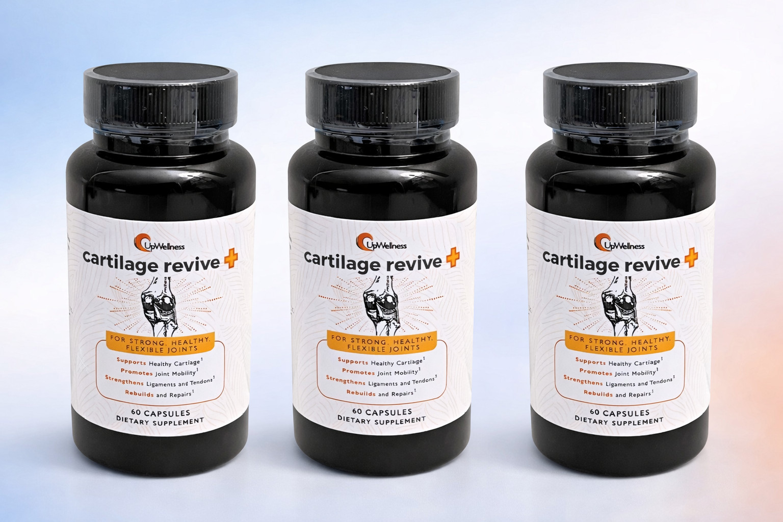 UpWellness Cartilage Revive+ Joint Support 60ct 3 Month Supply 🔥AUTHENTIC!🔥