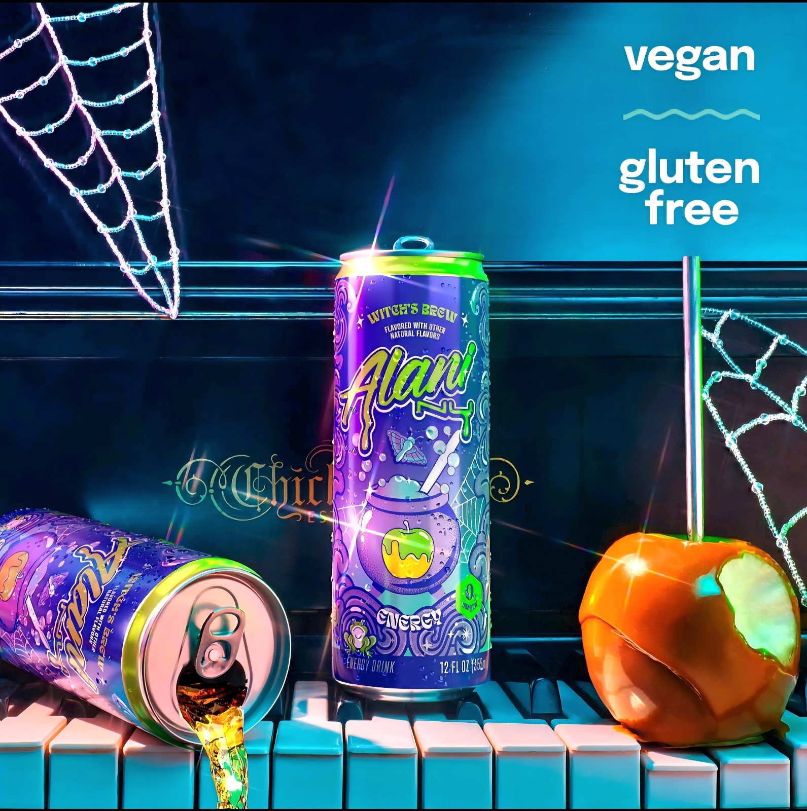 NEW Alani Limited Sugar-Free Energy Drink, Witch’S Brew 12 Fl Oz (Three Pack)