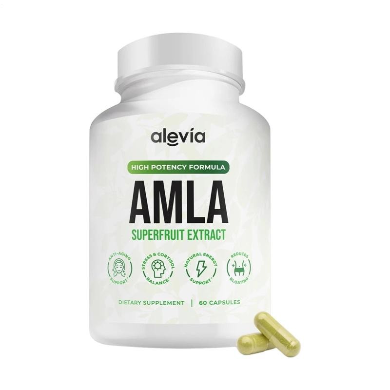 Organic Amla Capsules 1000mg – Indian Gooseberry Amla Fruit Supplement – Orga…
