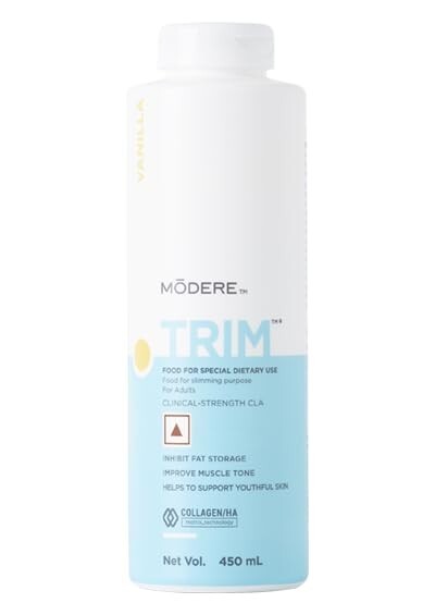 Modere Trim Vanilla Collagen CLA 450 ml 15.2 Fl Oz with Exp 06/2026