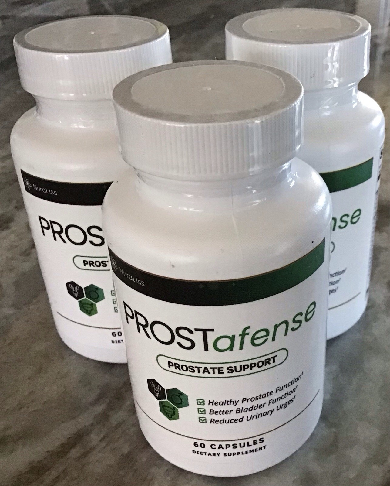 Prostafense Prostate Support 60 Capsules (3 Pack) Prostate Health NEW EXP 06/28
