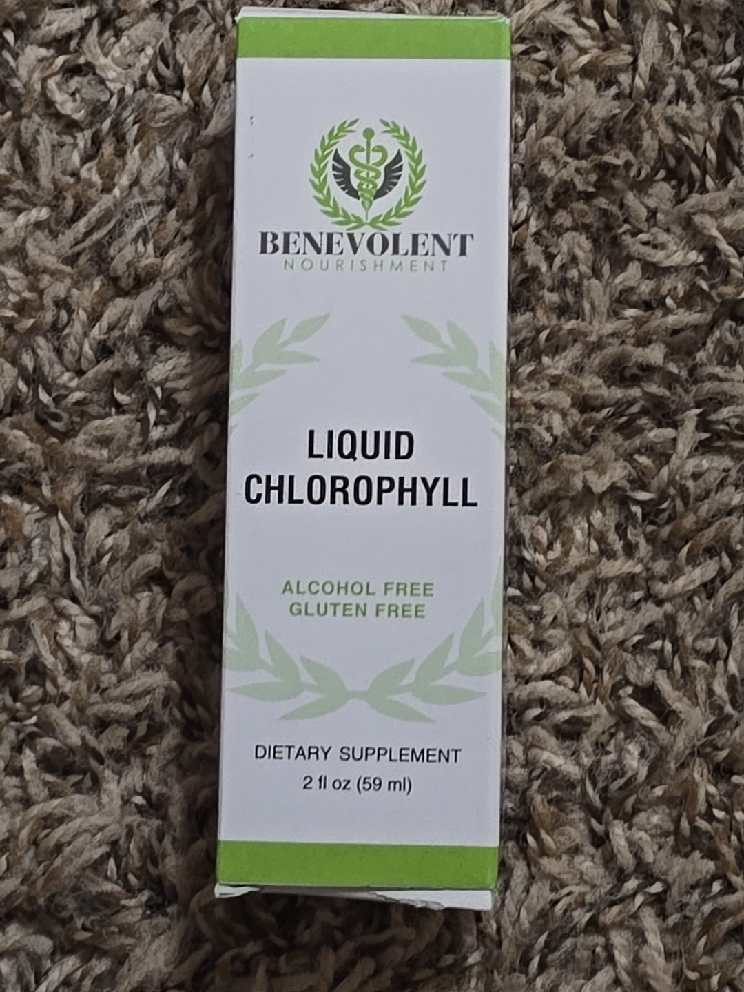 Benevolent Nourishment, Liquid Chlorophyll- Alcohol Free-2 fl oz-Exp:10/2026