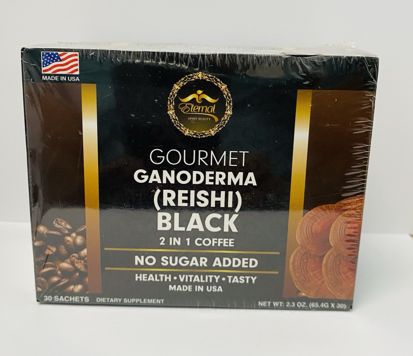 New Ganoderma (Reishi) 2 In 1 Coffee Eternal Spirit