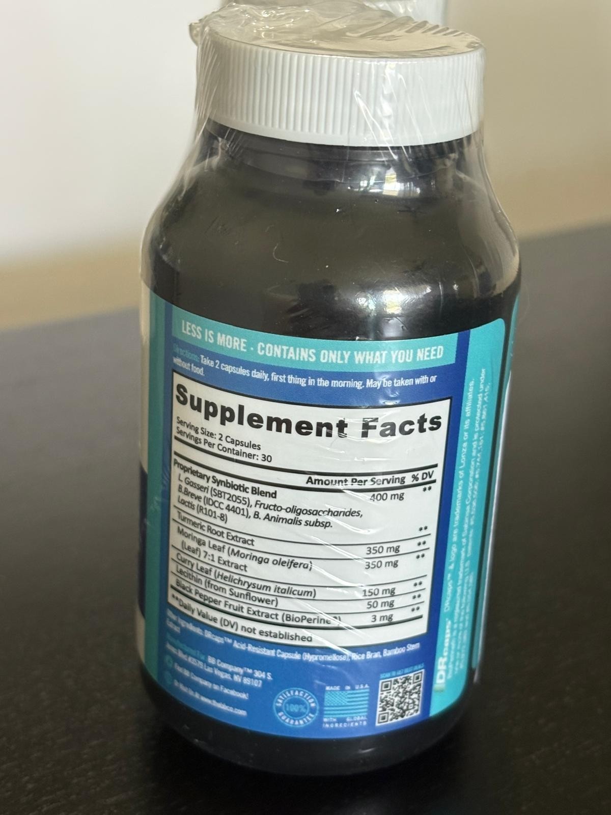 2 BOTTLES !!BB COMPANY PROVITALIZE PROBIOTICS FOR WOMEN MENOPAUSE