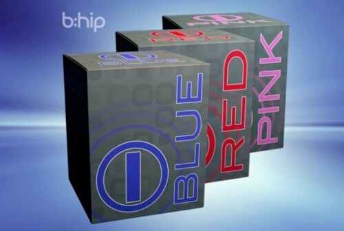 I BLUE + I PINK + I RED