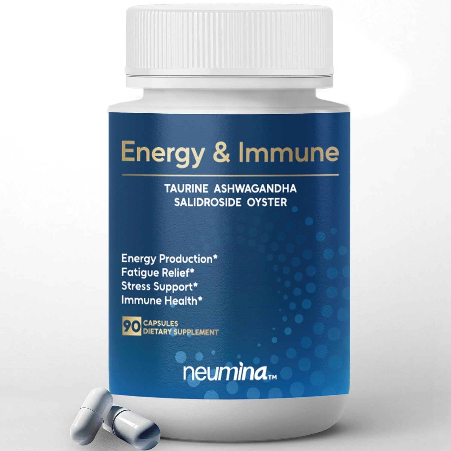 Neumina Energy & Immune Complex for Energy Production & Stress Support – 90ct.