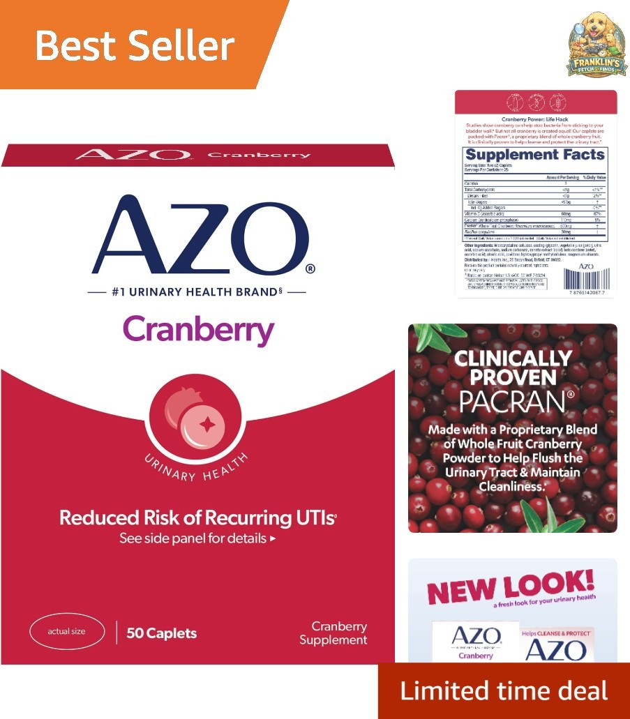 Cranberry Pills for Urinary Tract Health for Women and Men, Adult Cranberry S…