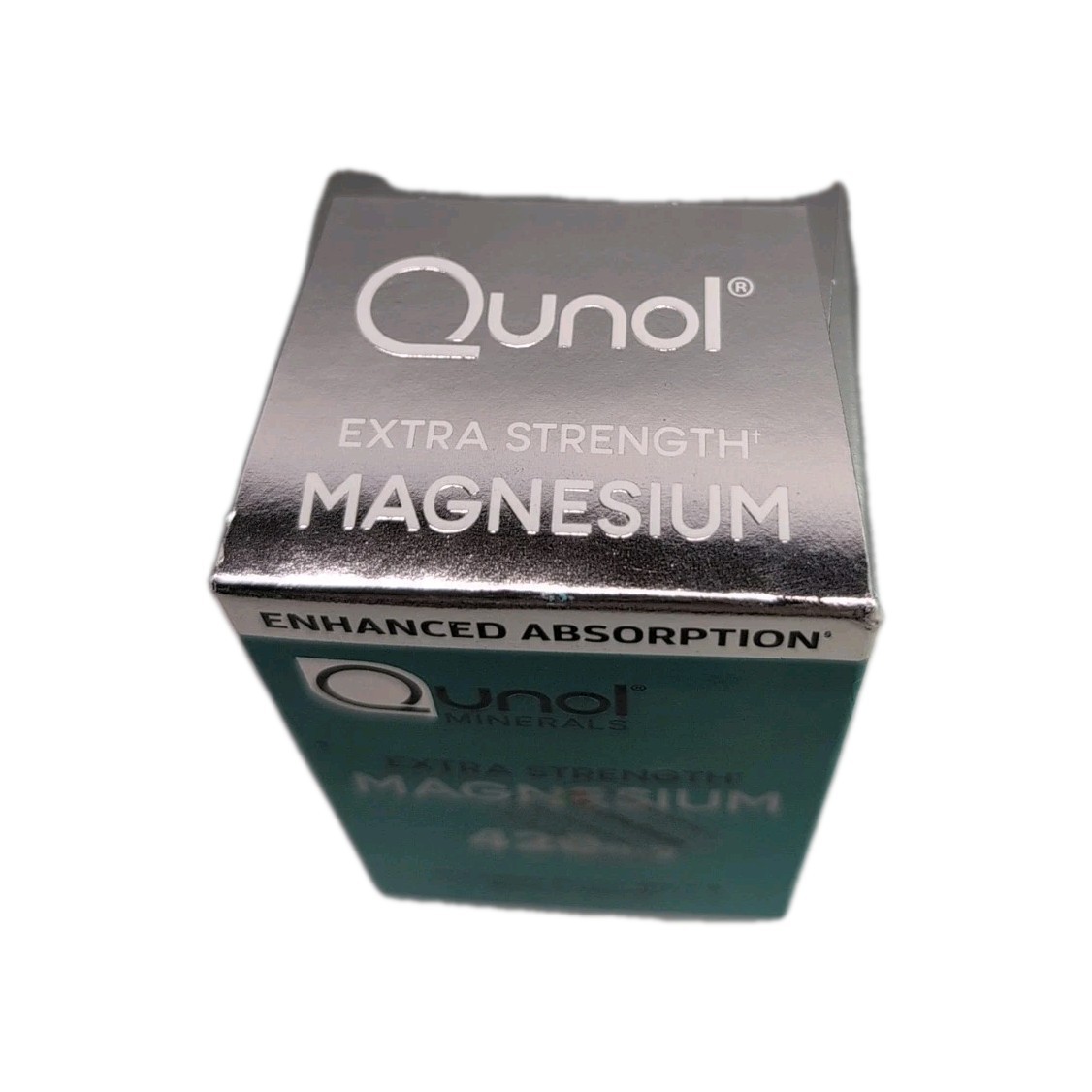 Qunol Minerals Extra Strength Magnesium, 420mg, 120 Capsules Exp 02/2026