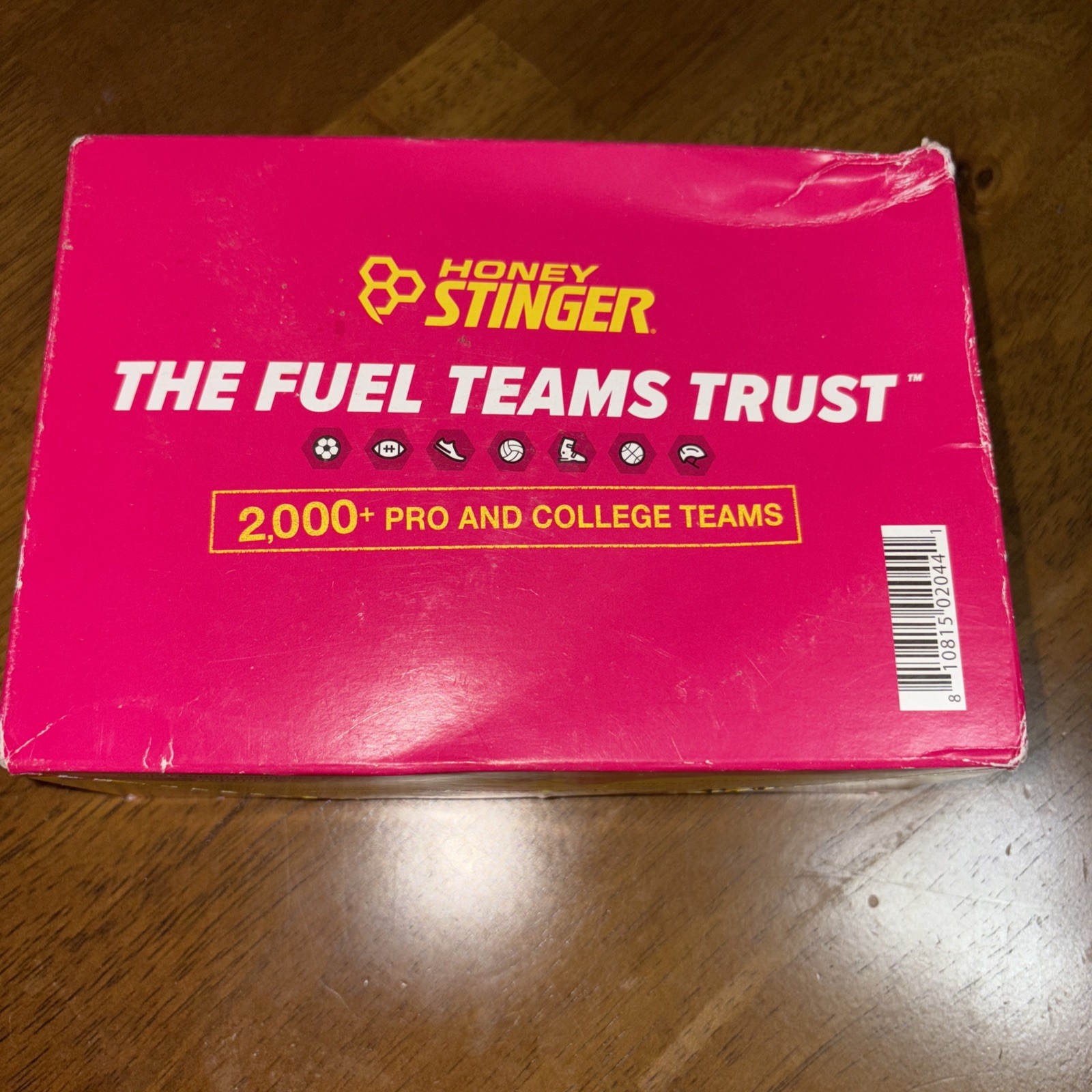 1 Box 24 Pack Honey Stinger Organic Energy Gel Fruit Smoothie
