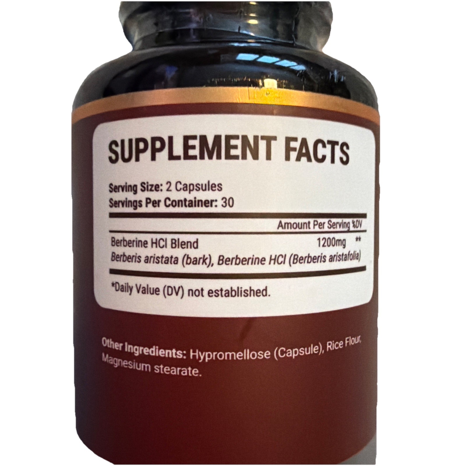 Phytochoice Berberine HCl extract 1200 mg glucose balance 60capsules