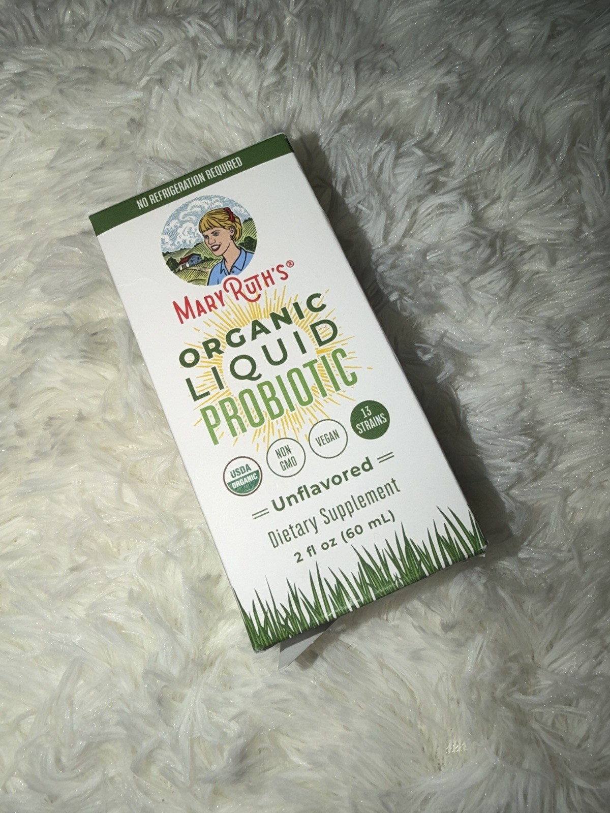 NWB Mary Ruth’s Liquid Probiotic Unflavored 2oz