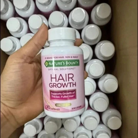 Nature’s Bounty Hair Growth Support – Essential Vitamins, 90 Capsules