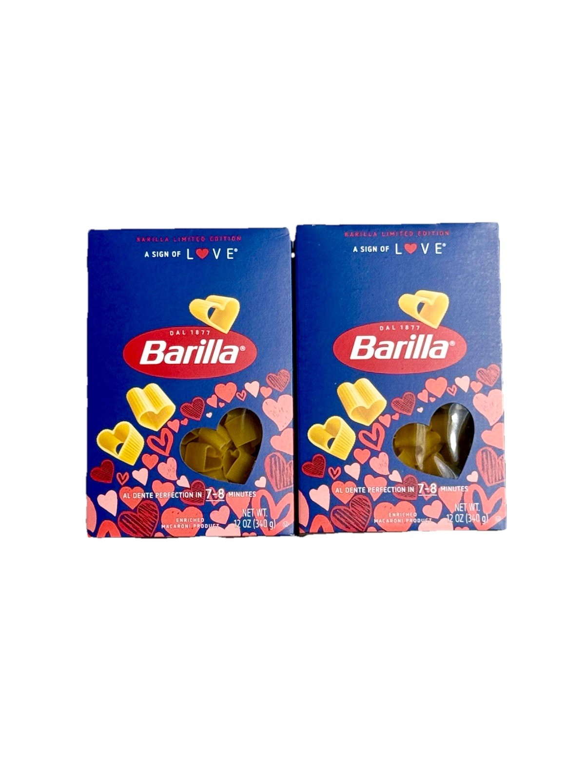 Barilla Limited Edition A Sign of Love Pasta 12 oz. Box 2 Pack