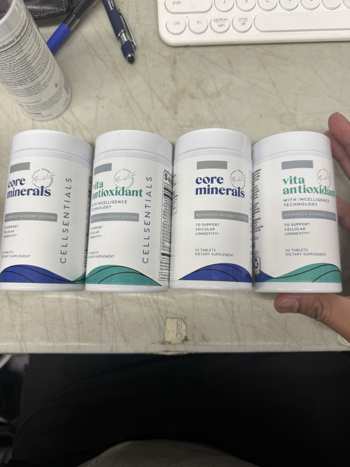 2 Sets Latest upgraded USANA Cellsentials Vita Antioxidant Core Minerals 12/28