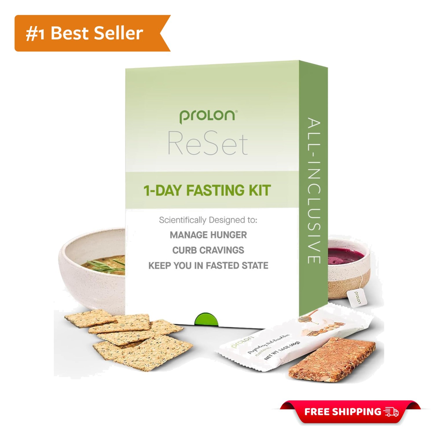 1-Day Reset Fasting Kit | Fast with Food | Supports Healthy Aging & Weight Ma…