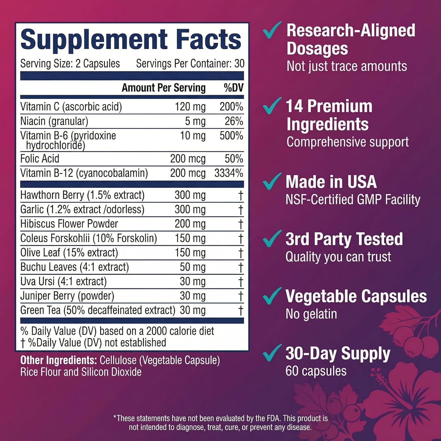 Best HIGH Blood Pressure Pills to Lower BP Naturally Blood Pressure Supplement